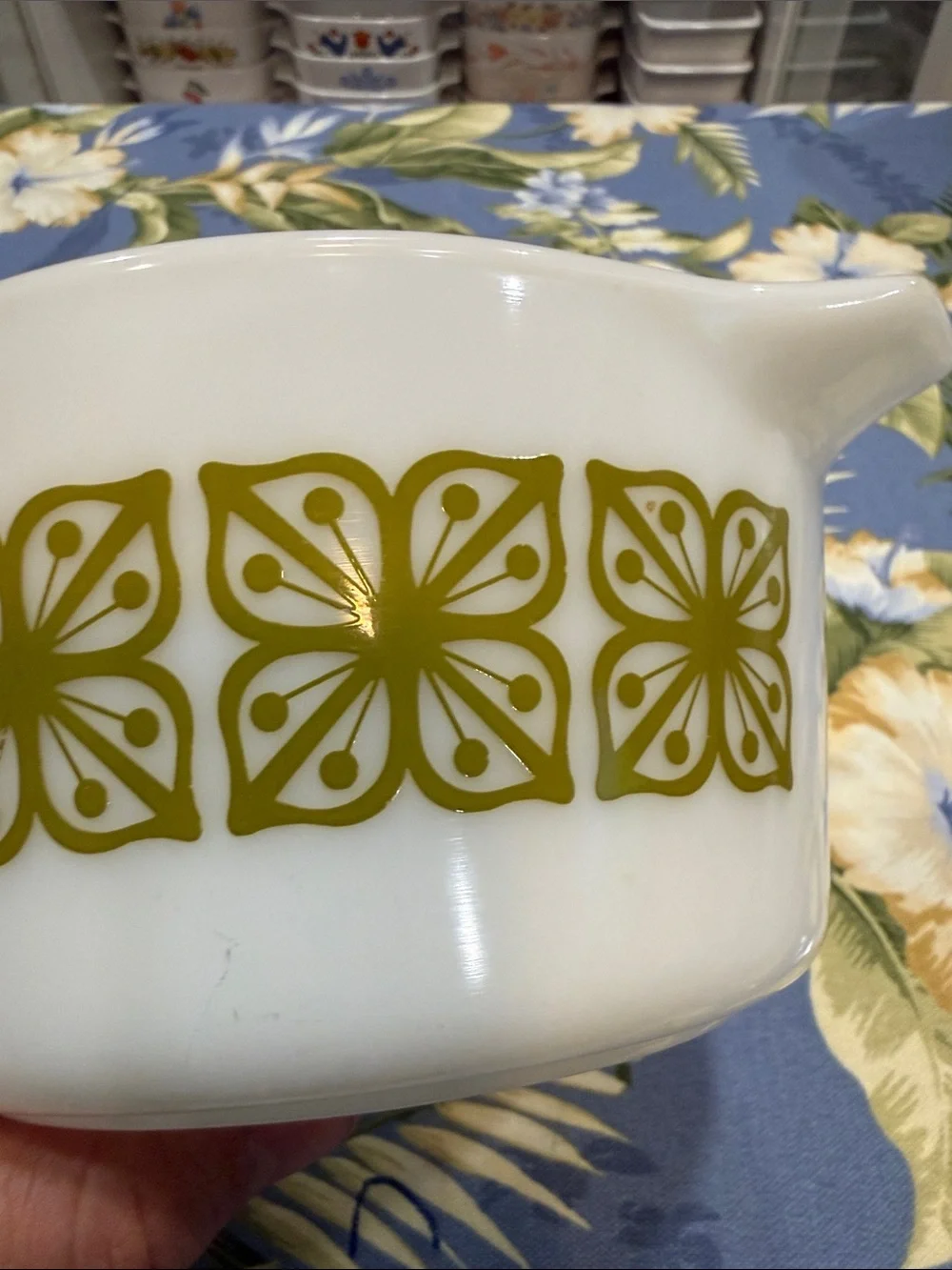Pyrex green verde